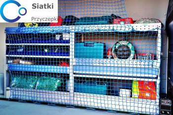 Przyczepka - Silne siatki zabezpieczające